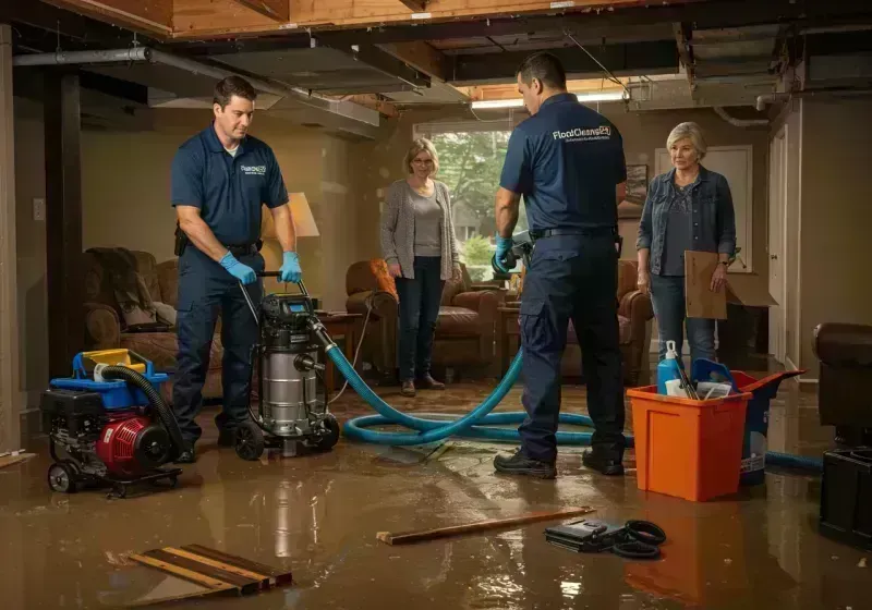 Basement Water Extraction and Removal Techniques process in Lubeck, WV